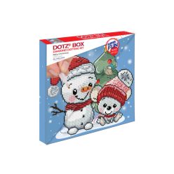 Diamond Dotz DotzBox Karácsonyi hóember