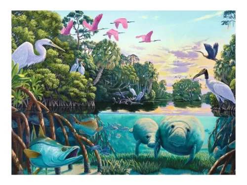 Puzzle 500 db - Lamantin pillanatok