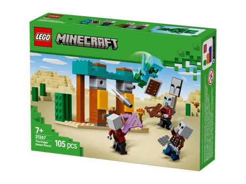 LEGO Minecraft 21267 Illagerek őrjárata a sivatagban