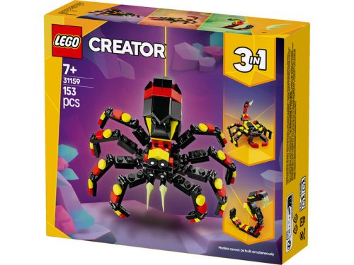 LEGO Creator 31159 Vadállat: meglepetésekkel teli pók