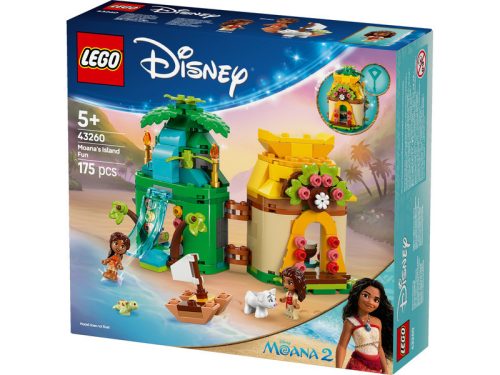 LEGO Disney Princess 43260 Vaiana vidám kalandjai a szigeten