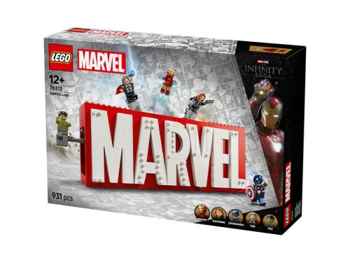 LEGO Super Heroes Marvel 76313 Marvel logó és Minifigurák