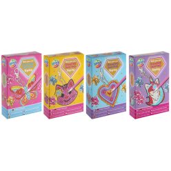 Gyémántfetős kulcstartó készítő, 4 féle