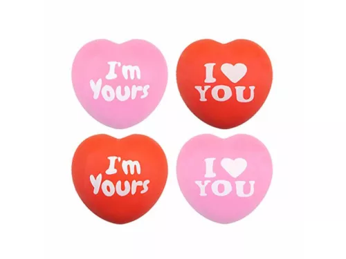 Szivecske alakú ""I love you"" squishy, 2 féle