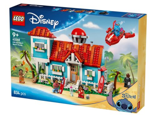 LEGO Disney 43268 Lilo és Stitch tengerparti háza