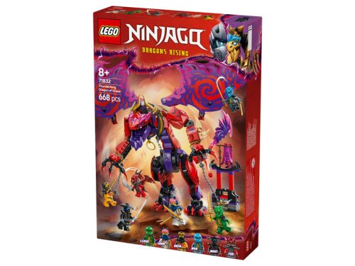 LEGO NINJAGO 71832 Thunderfang, a káosz sárkánya