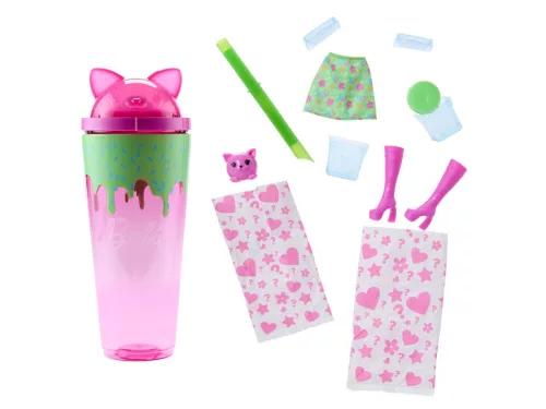 Barbie slime reveal állati buli - cica