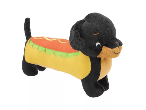 Plüss hot dog kutya  20cm 2 féle