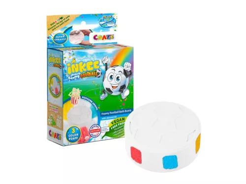 Inkee, vegan fürdő foam foci 3 színű
