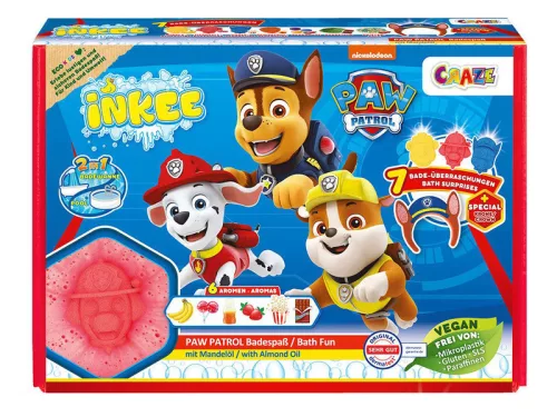 Inkee, vegan fürdő szett nagy Mancs Őrjárat