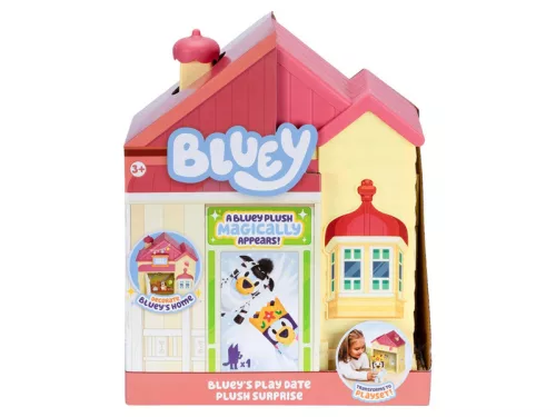 Bluey Házikó Meglepetés plüssel