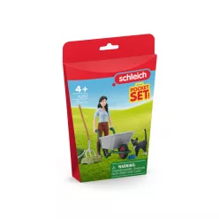 Schleich Horse Club Almozó És Ápoló Szett