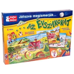 Játszva megismerjük az évszakokat 24 darabos puzzle
