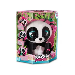 Yoyo panda interaktív plüssfigura - 40 cm