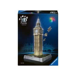 Puzzle 3D 216 db - Big Ben világító