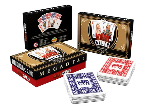 Korda All In- deluxe Francia kártya (2x55lap)