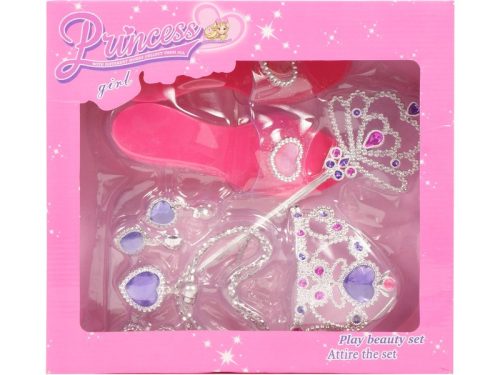 Disney: Hercegnő ékszer készlet cipővel