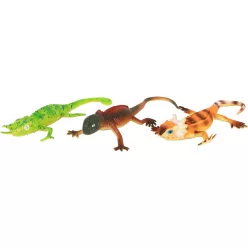 Műanyag gyík figura - többféle