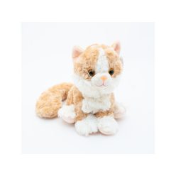 Cica nyávogó plüssfigura - 23 cm, többféle