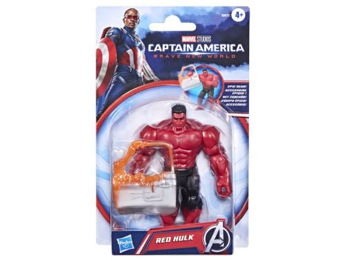 Amerika kapitány 10 cm-es vörös Hulk akciófigura