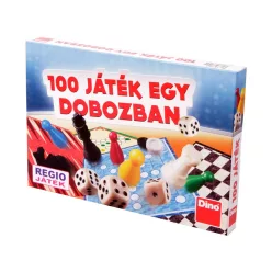 Dino 100 játék egy dobozban társasjáték-gyűjtemény