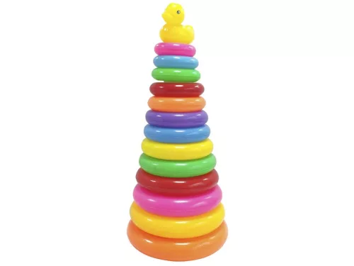 Kacsás Montessori toronyépítő - 43 cm