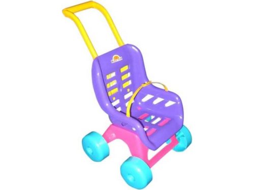 Műanyag babakocsi - 50 cm, többféle