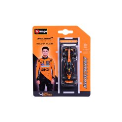 Bburago 1/64 F1 versenyautó - Mclaren MCL39 Norris