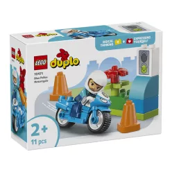 LEGO Duplo town 10471 Kék rendőrségi motorkerékpár