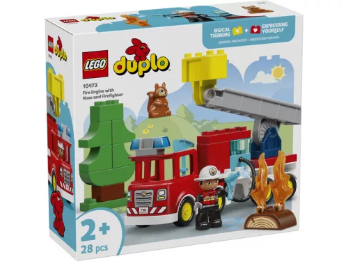 LEGO Duplo town 10473 Tűzoltóautó tömlővel és tűzoltóval