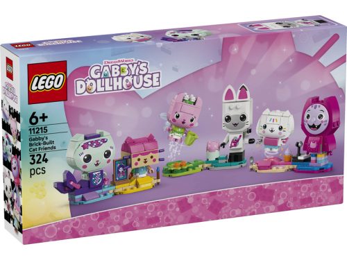 LEGO Gabbys dollhouse 11215 Gabi kockákból épült cicabarátai