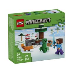LEGO Minecraft 21583 Steve tajgai kalandjai