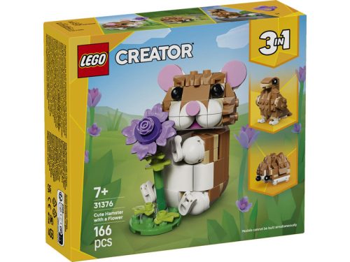 LEGO Creator 31376 Aranyos hörcsög egy virággal