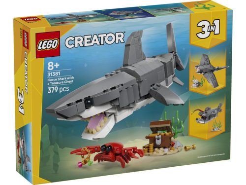 LEGO Creator 31381 Veszedelmes cápa egy kincsesládával