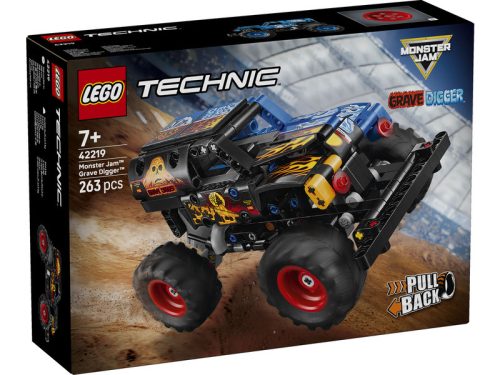 LEGO Technic 42219 Monster jam grave digger tűz és jég
