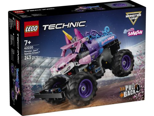 LEGO Technic 42220 Monster jam sparkle smash - hátrahúzhatós