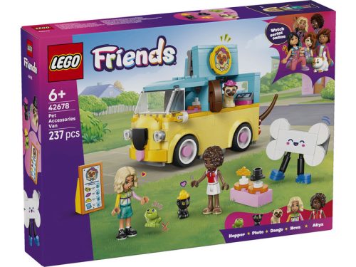 LEGO Friends 42678 Kisteherautó kisállatfelszerelésekkel