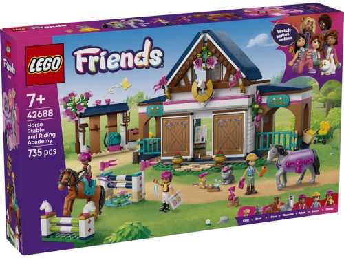 LEGO Friends 42688 Lovarda és lovasiskola