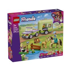 LEGO Friends 42695 Ló- és csikószállító utánfutó