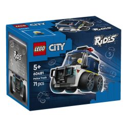 LEGO City 60481 Járgányok  rendőrségi teherautó