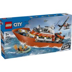 LEGO City 60504 Parti őrség mentőcsónak és helikopter