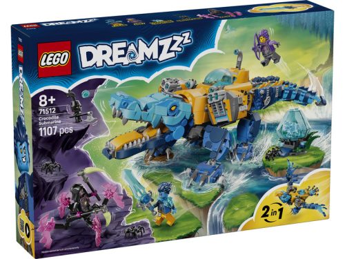 LEGO Dreamzzz 71512 Krokodil-tengeralattjáró
