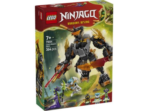LEGO Ninjago 71854 Cole akciórobotja és Sárkány zane