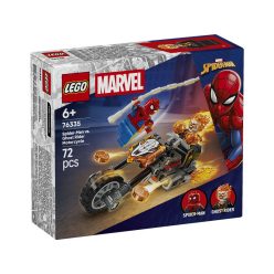   LEGO Super Heroes 76335 Pókember a motoros szellemlovas ellen