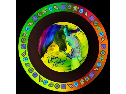 Műa.Unikornis akadémia mélytányér