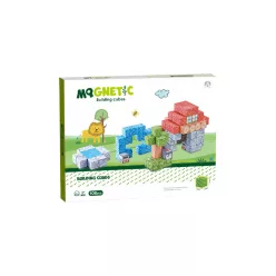 Mágneses építőkockák - szafari 108 db/cs