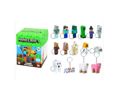 Minecraft kulcstartó dobozban