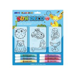 Üvegfesték kulcstartó és dísz készítő készlet