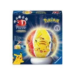 Puzzle 3D - Pokémon éjjeli fény