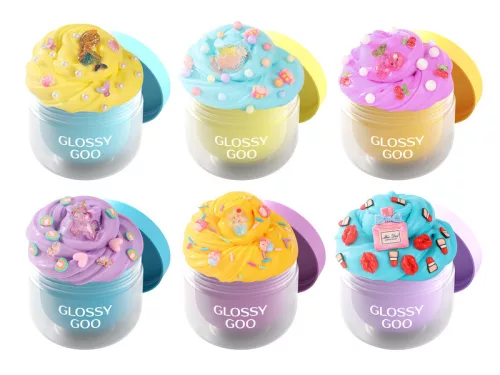Glossy Goo putty, 6 féle